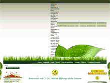Tablet Screenshot of ilborgodellanaturashop.com